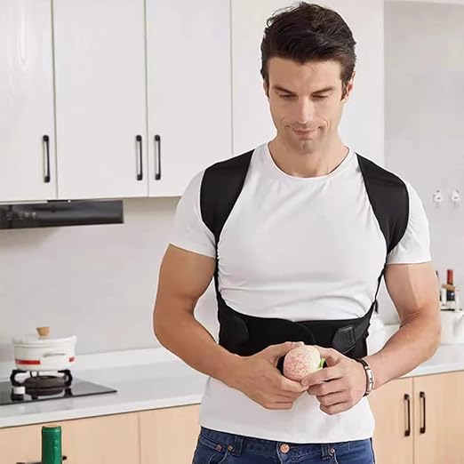Adjustable Posture Corrector – Back & Shoulder Support Brace by Veroa