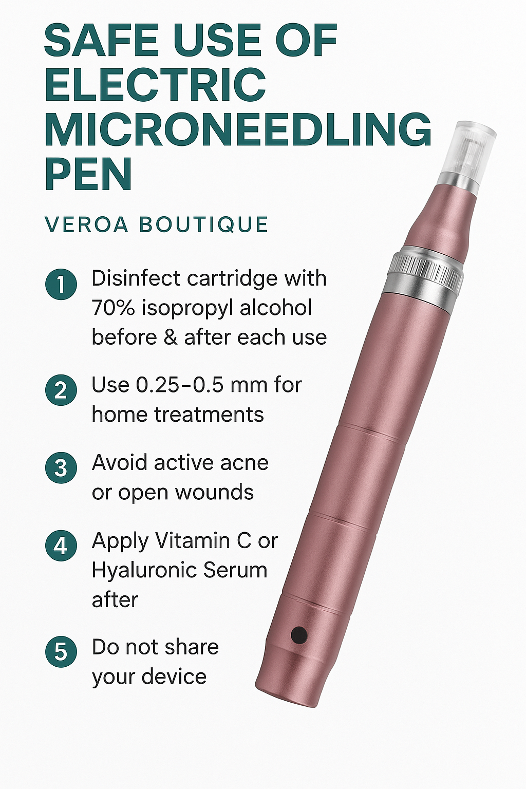Electric Microneedle Water Injection Device