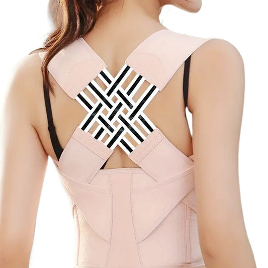 Adjustable Posture Corrector – Back & Shoulder Support Brace by Veroa