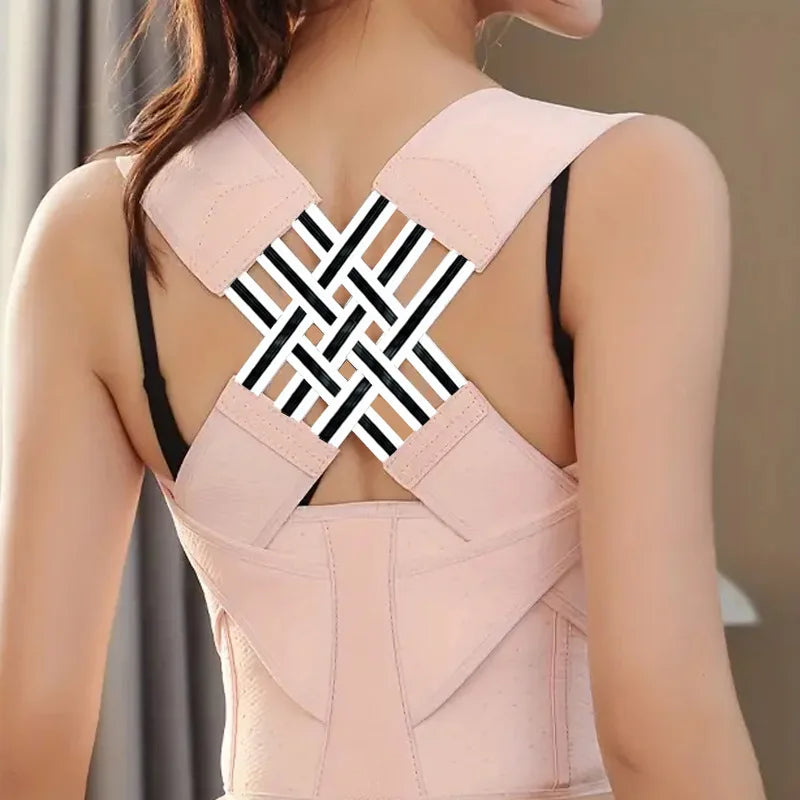 Adjustable Posture Corrector – Back & Shoulder Support Brace by Veroa