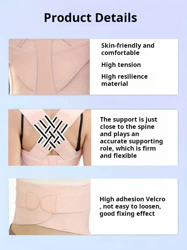 Adjustable Posture Corrector – Back & Shoulder Support Brace by Veroa